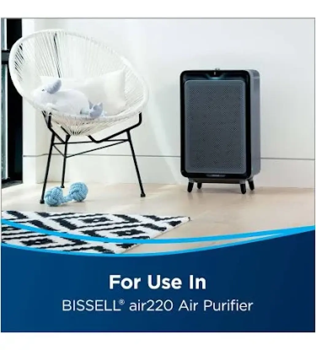 Bissell 2678 AIR220 Hava Temizleyiciye Özel Hepa ve Ön Filtre