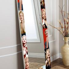 Renkli Marilyn Monroe Boy Aynası 150x60cm