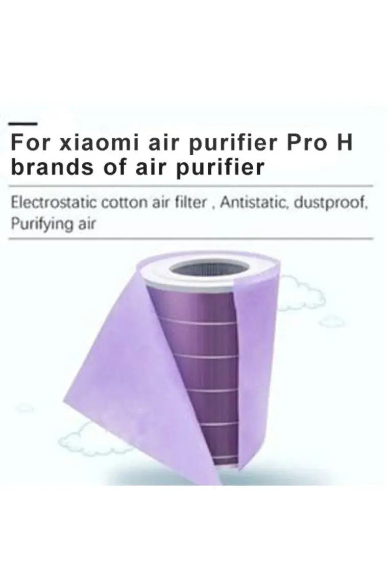 Filterhauz I Xiaomi Mi Air Purifier Pro H Için Toz Tutucu Filtre 4 Adet