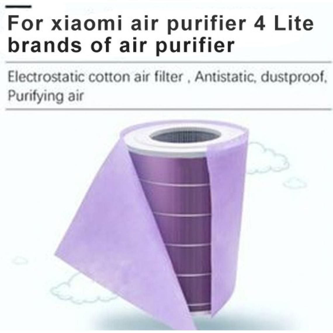 Filterhauz I Xiaomi Mi Air Purifier 4 Lite Için Toz Tutucu Filtre 4 Adet