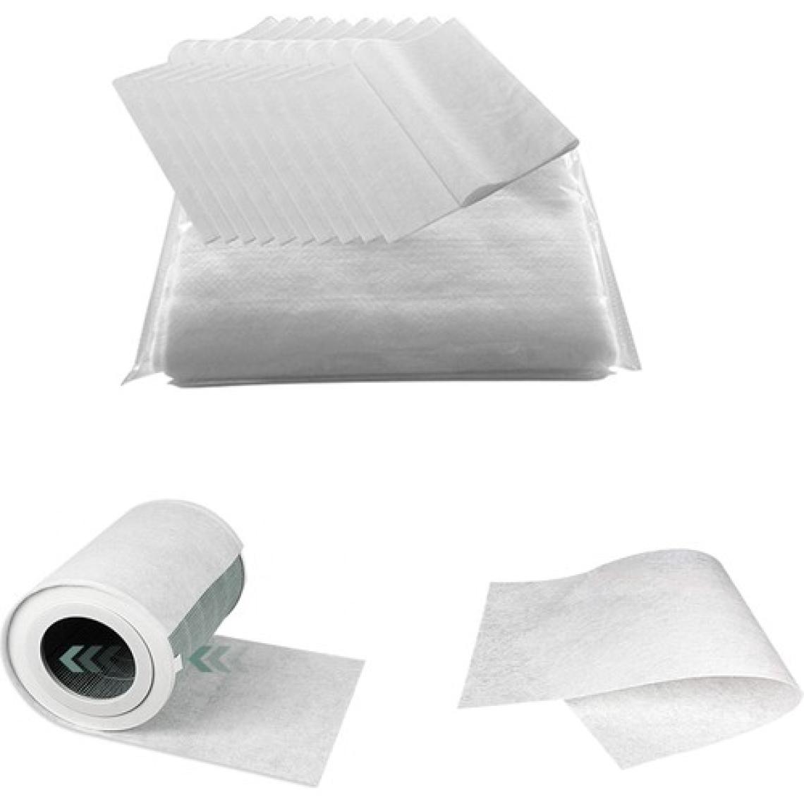 Faf 10 Adet Xiaomi Smart Air Purifier 4lite Uyumlu Gümüş Iyonlu Elektrostatik Toz Tutucu Ön Filtre