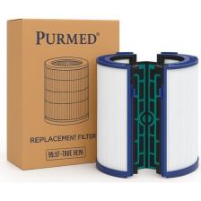 Purmed Dyson TP04 HP04 DP04 TP05 HP05  Hava Temizleyici Uyumlu 360˚ Kademeli Hepa+Karbon Filtre