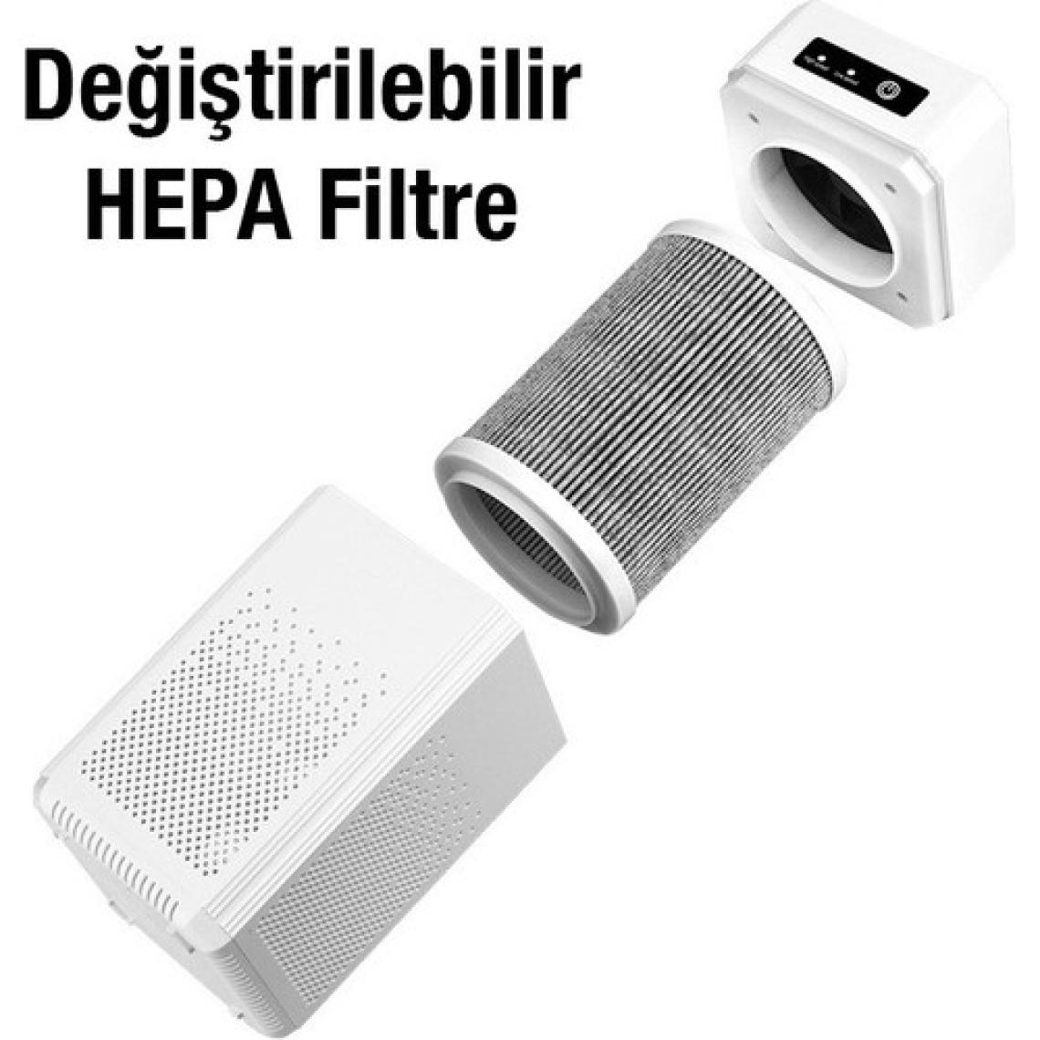 Ezere Ultrasonik Hava Temizleyici Için Yedek Filtre