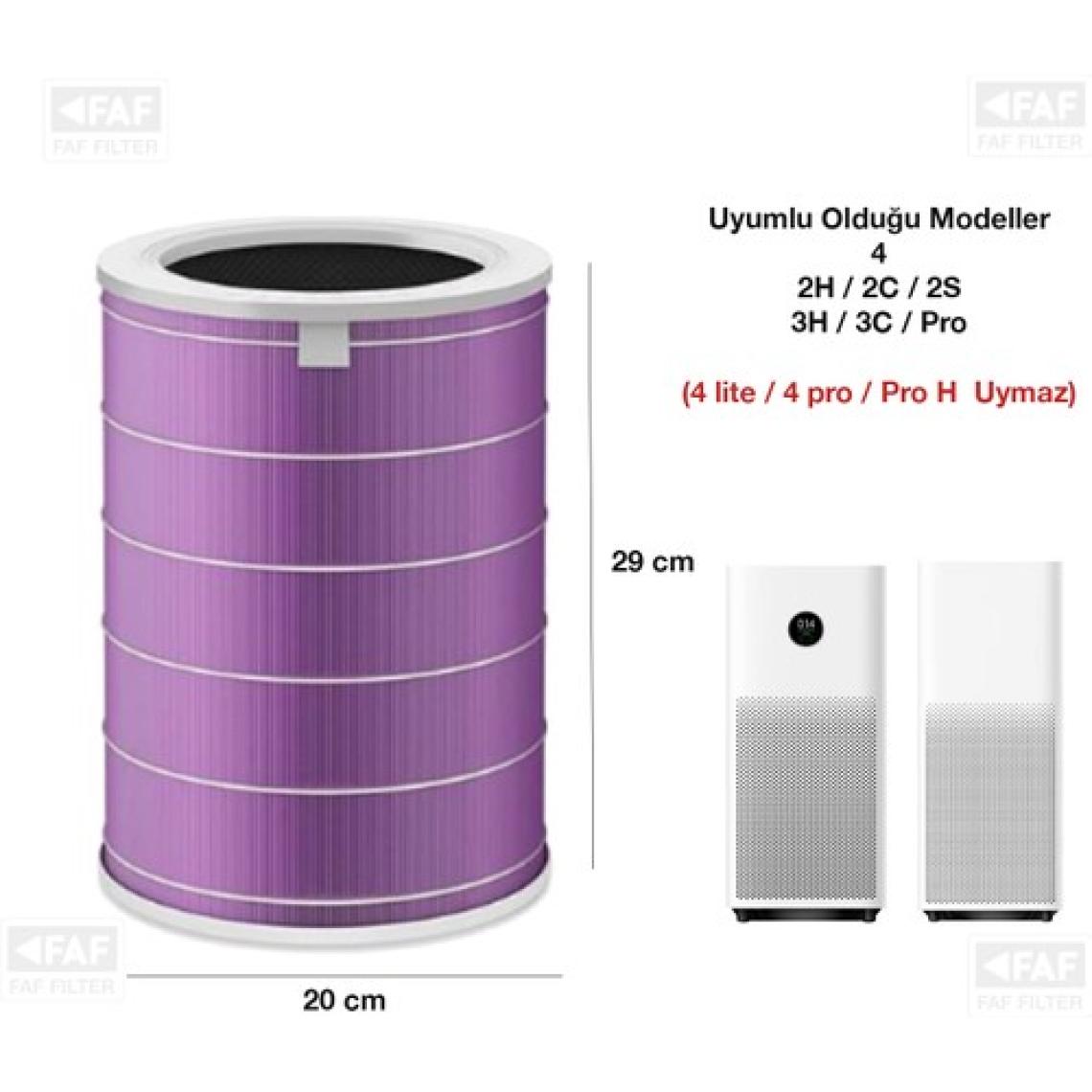 Faf / Xiaomi Mi Smart Air Purifier 4/ 2h/2c /3h/3c / Pro  Hava Temizleyici Filtre ve Aksesuarları