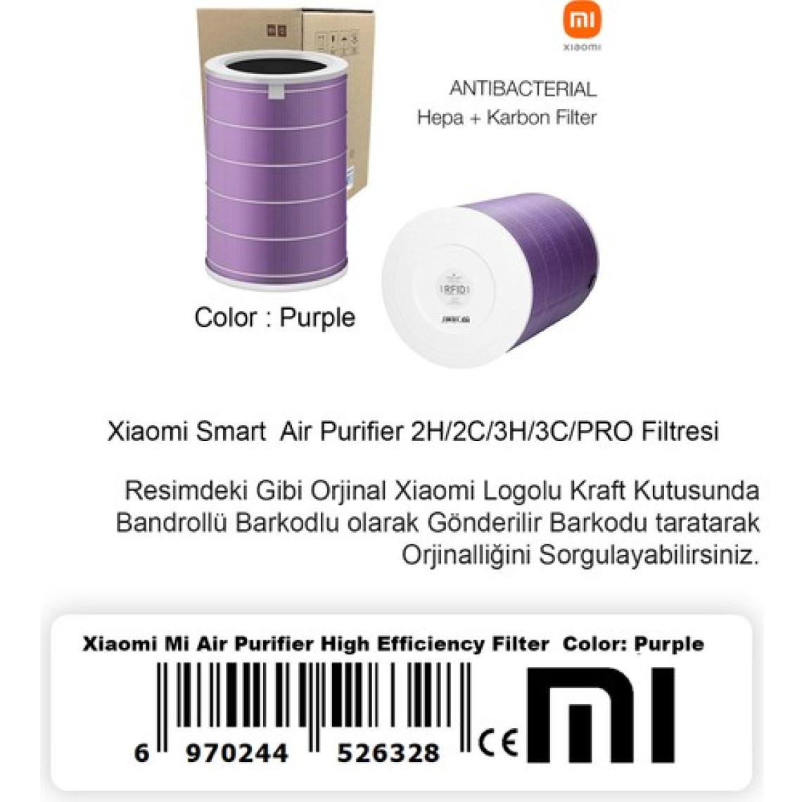 Faf / Xiaomi Mi Smart Air Purifier 4/ 2h/2c /3h/3c / Pro  Hava Temizleyici Filtre ve Aksesuarları