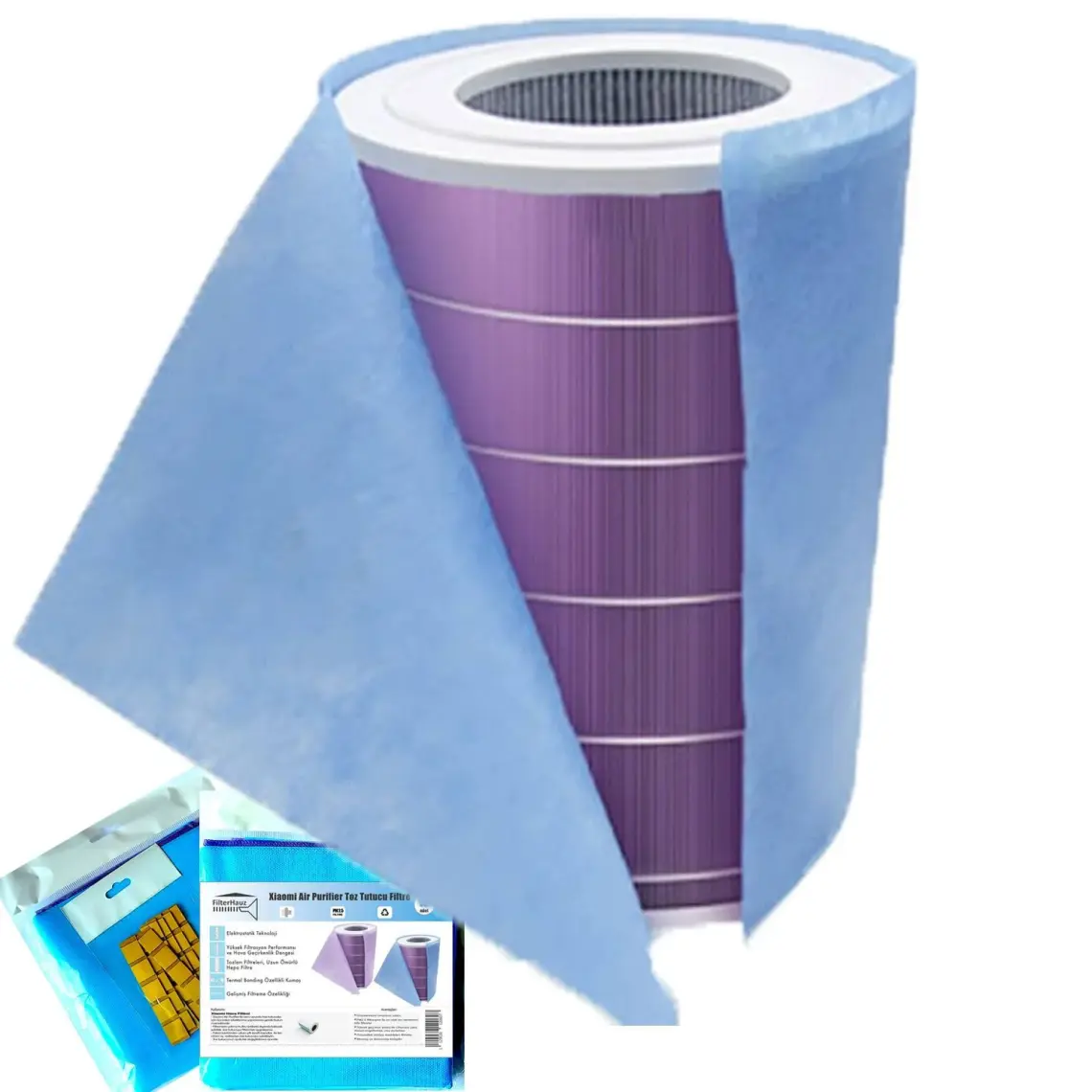 Filterhauz I Xiaomi Mi Air Purifier 4 Için Toz Tutucu Filtre 10 Adet