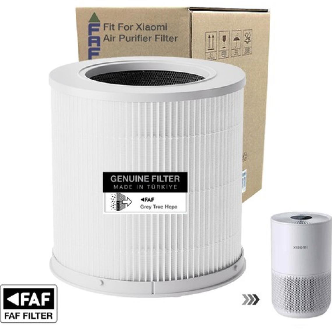 Faf Xiaomi 4 Kompakt Filtre 360 Ttrue Cam Hepa Yeni Formullü Filtre 4 Compact Filtresi