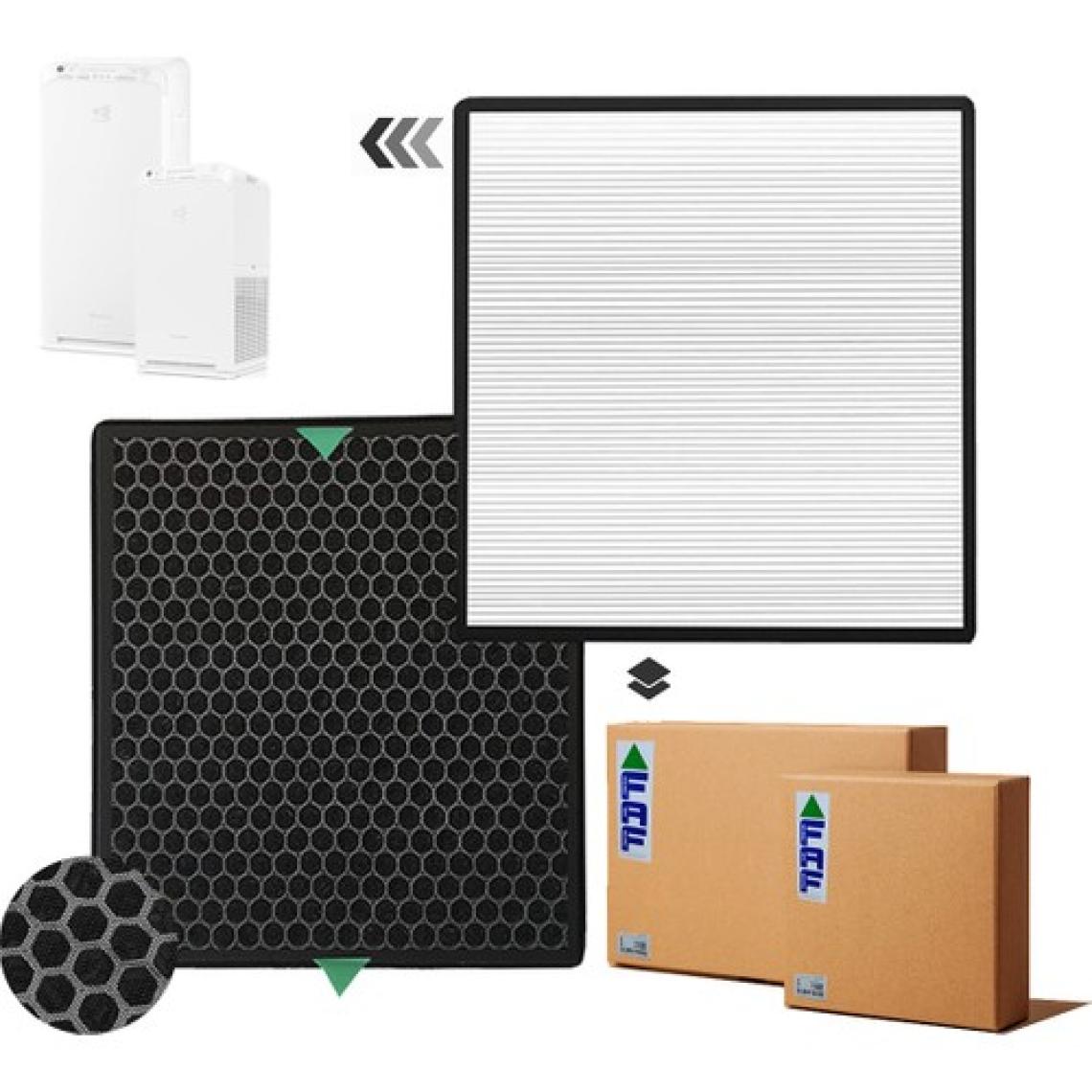 Faf / Daikin MC55W / MCK55W Filtre Hava Temizleyici Uyumlu Hepa Karbon Birleşik Filtre