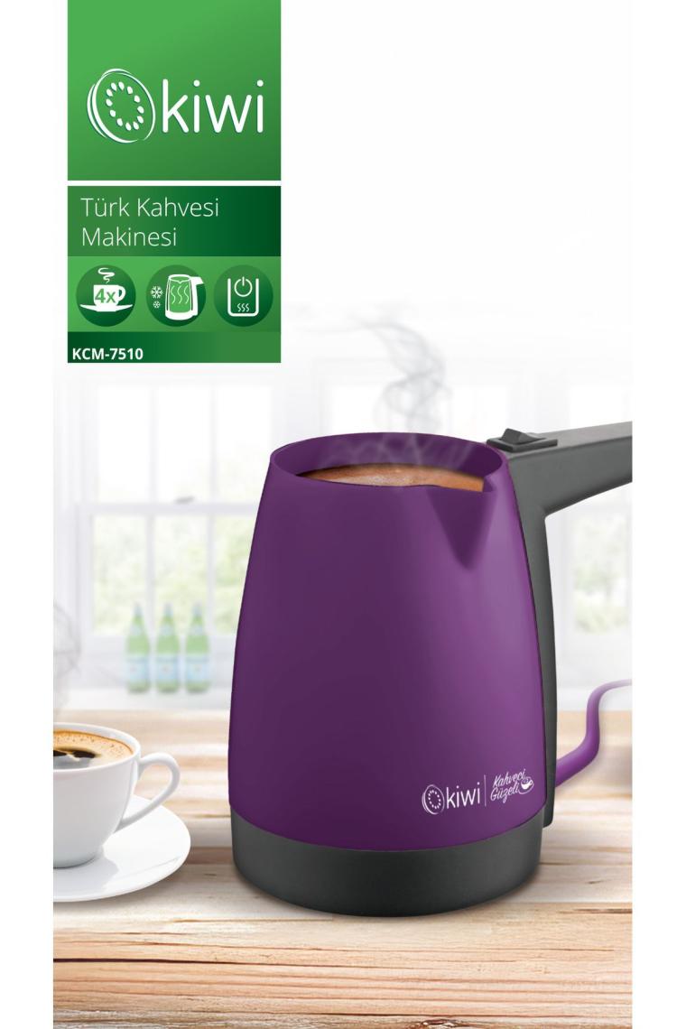 Kiwi Kcm 7510 Türk Kahve Makinesi Mor.