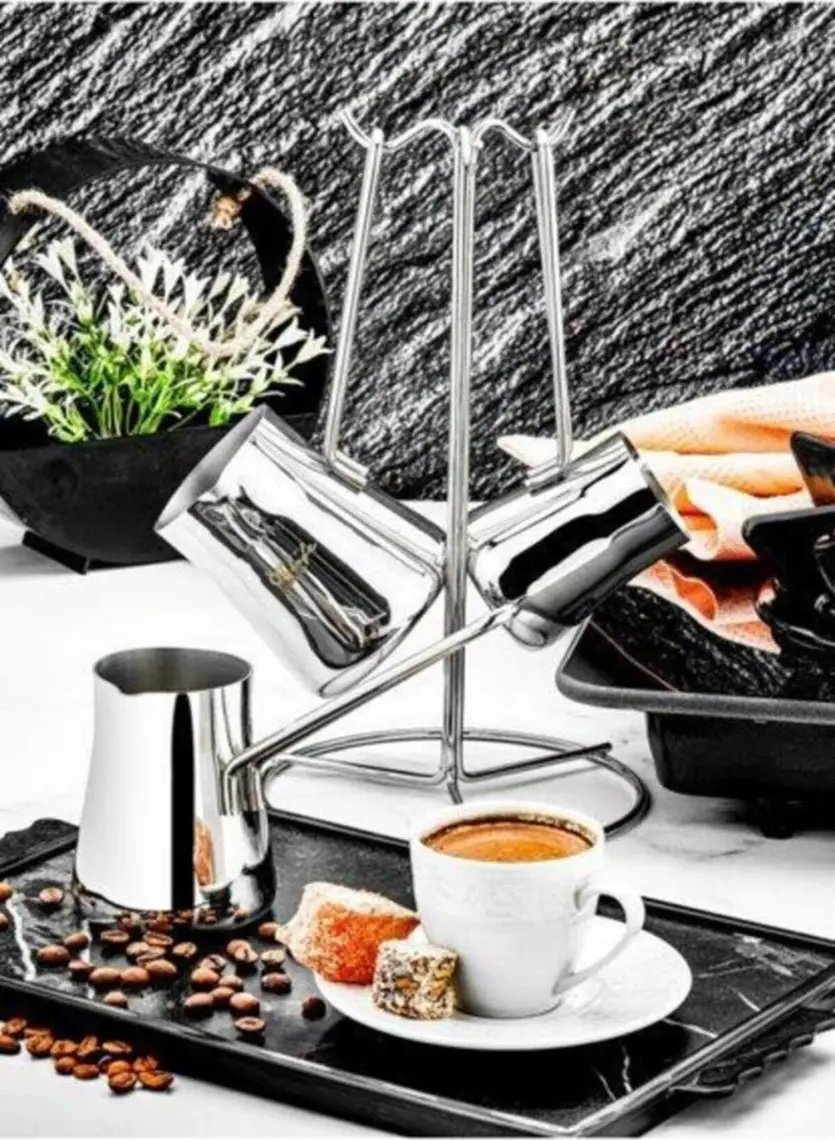 Özlife Gala Cezve Takımı-Sade