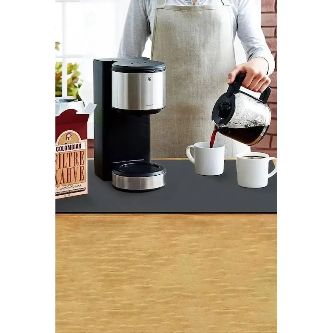 Valerine Life Barista Matı Sıvı Geçirmez Büyük Boy Xxl Kahve Barı Espresso Kahve Makinesi Pad 40X90CM 27241223