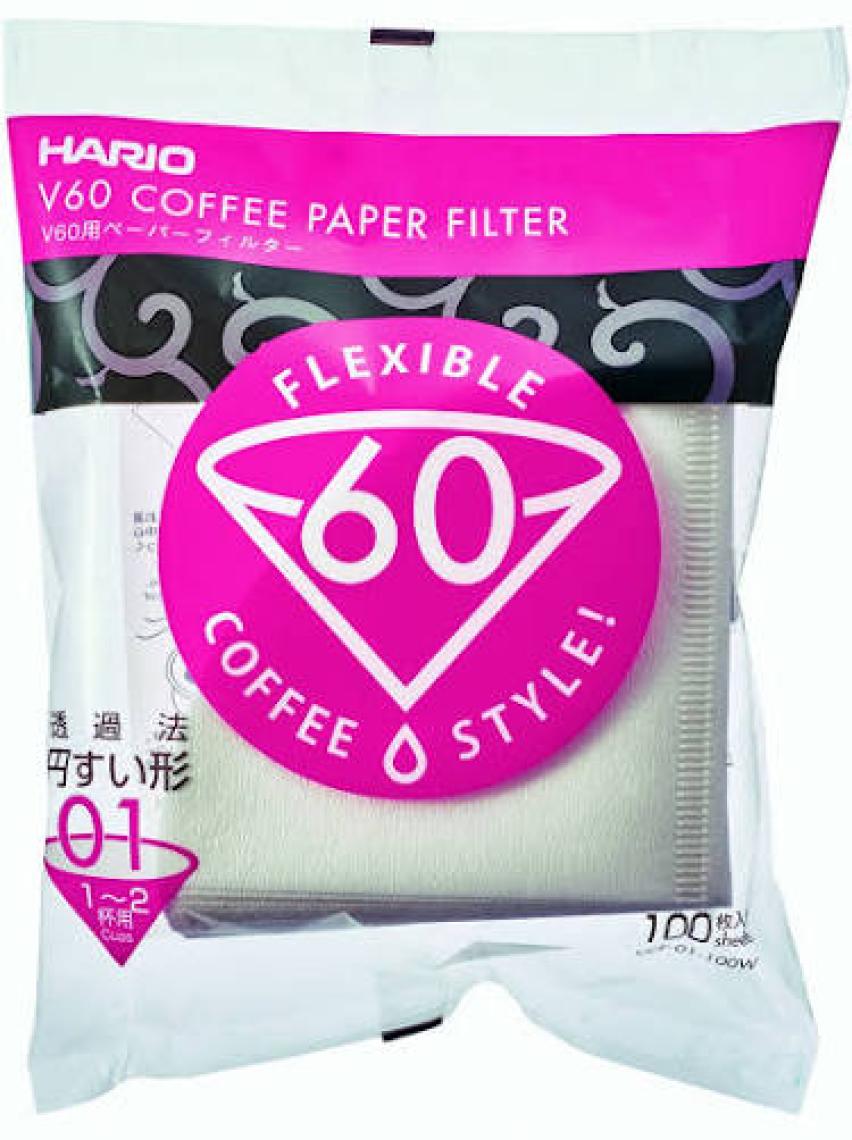 Harıo V60 01 Dripper Kağıt Filtresi - 100 Adet