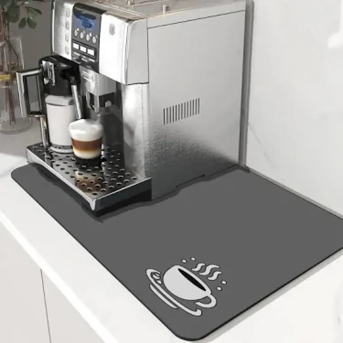 Valerine Life Kahve Makinesi Matı Su Geçirmez Kaymaz Yıkanabilir Çaycı, Çay Espresso Makinesi Pad 35X45CM 27240111