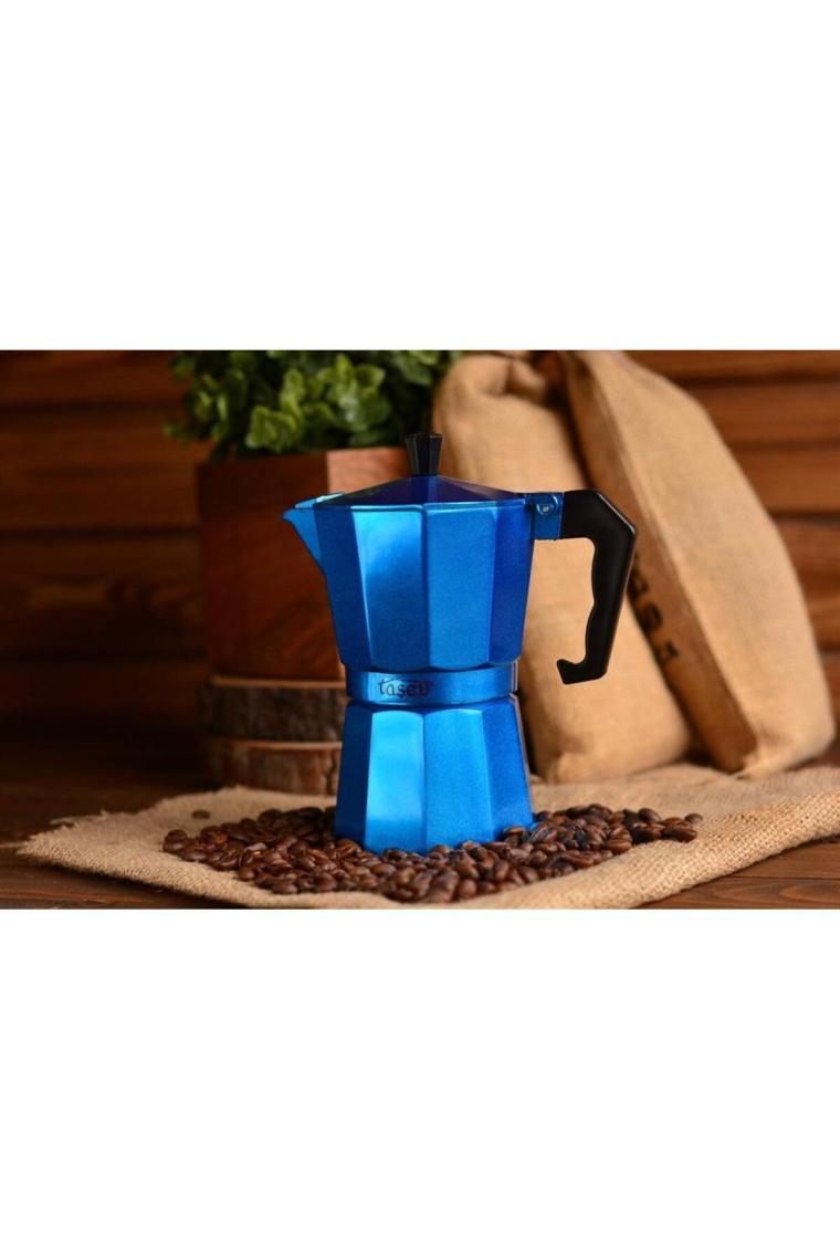 Bambum Fincan Kırmızı Piccolo Moka Pot 6