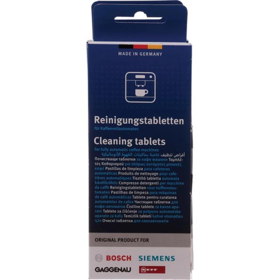 Siemens Kahve Makineleri Için Temizleyici Tablet 2'li Ekonomik Paket