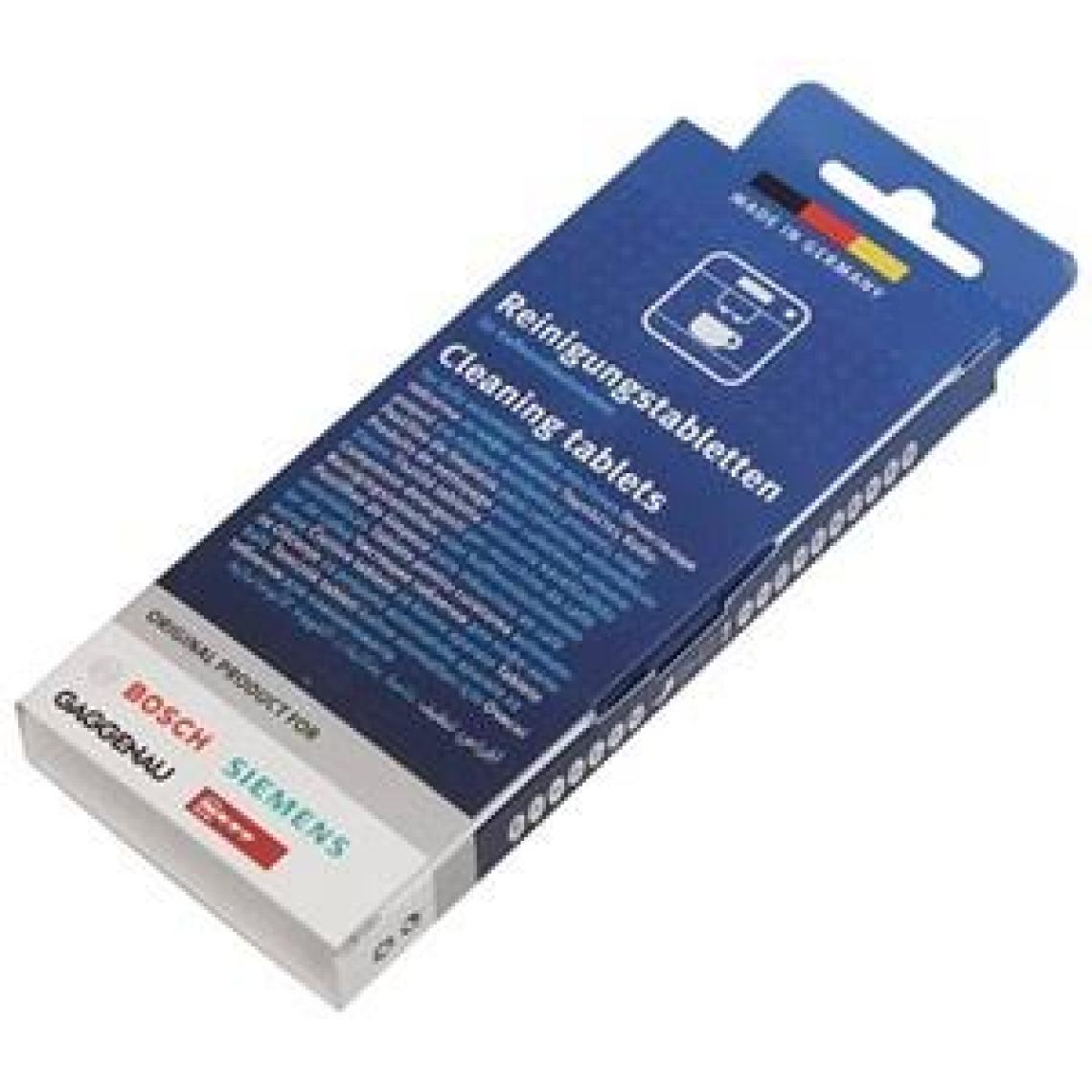 Bosch Kahve ve Espresso Makineleri için Temizleyici Tablet 10'lu