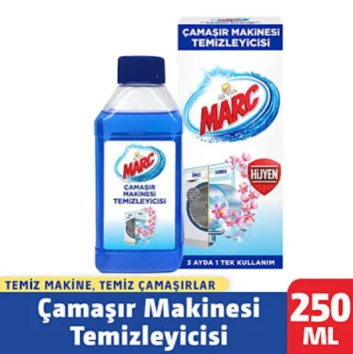 Çamaşır Makinesi Temizleyici 250 ml