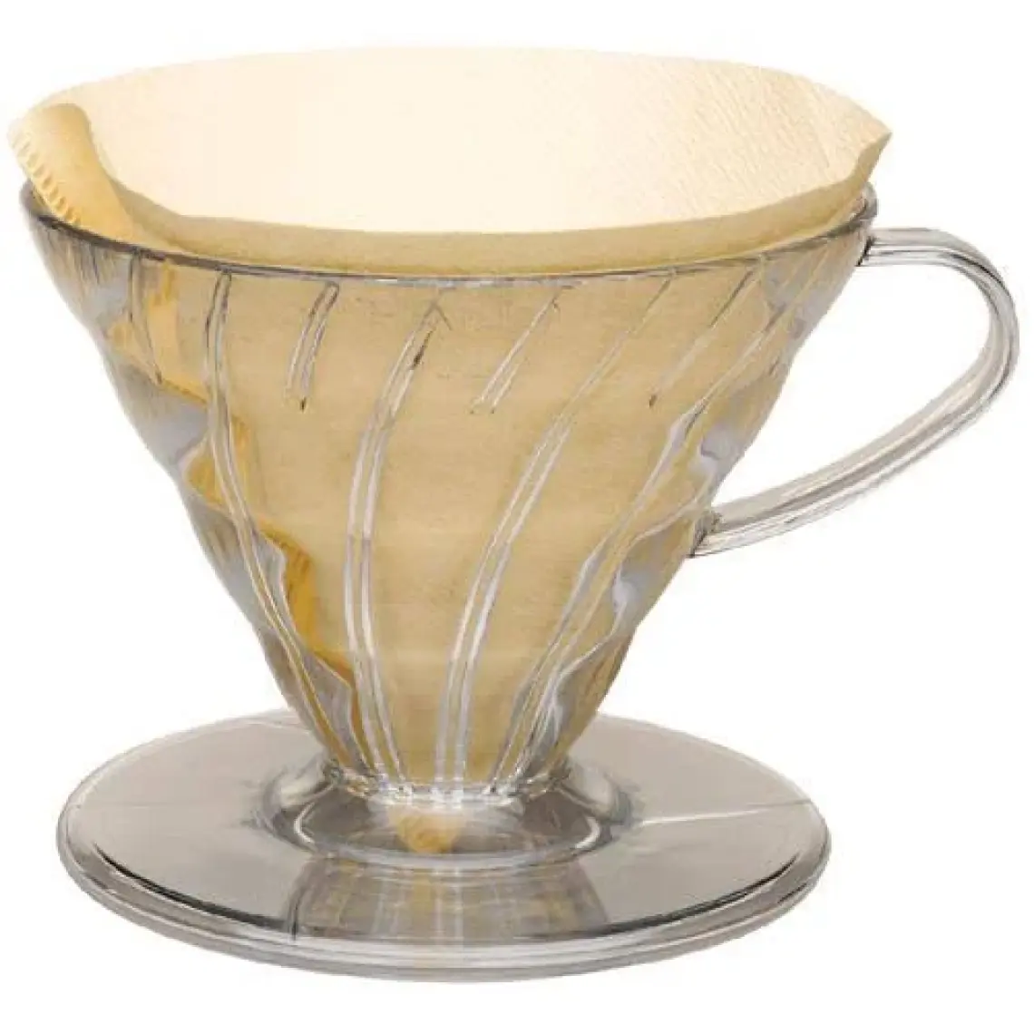 Hario V60 02 Şeffaf Plastik Dripper