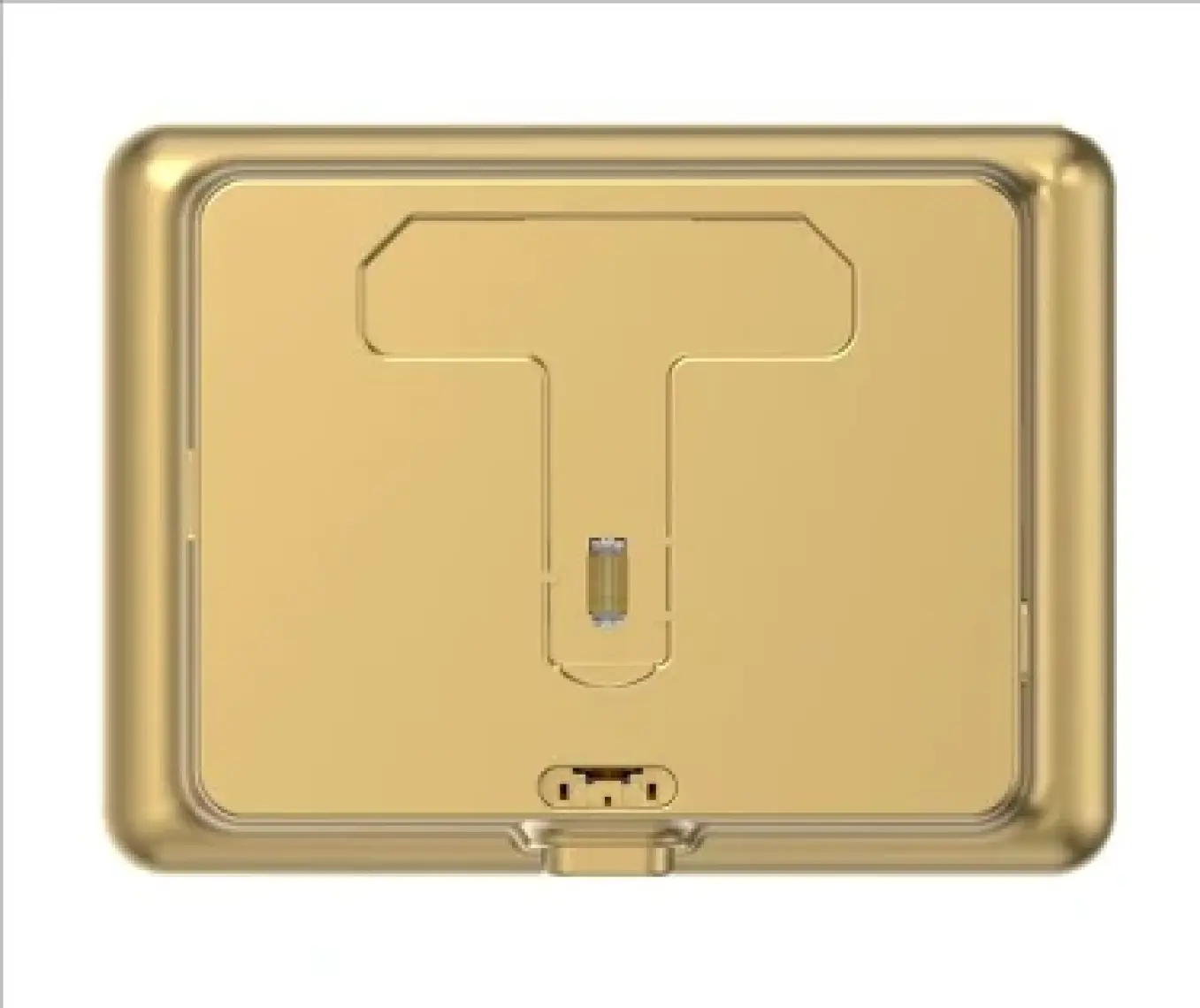 Ezvız DP2C Kablosuz Kapı Dürbünlü Kapı Zili Gold