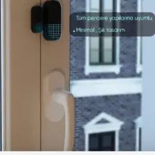 Akıllı Kapı ve Pencere Sensörü Wi-Fi Kontrollü ve Anlık Bildirimli