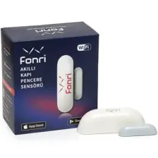 Fonri Akıllı Kablosuz Kapı Pencere Sensörü, Wifi, Mobil Bildirim, Uzaktan Takip, 2 Yıl Garantili, Google Asistan Ve Tuya Destekli