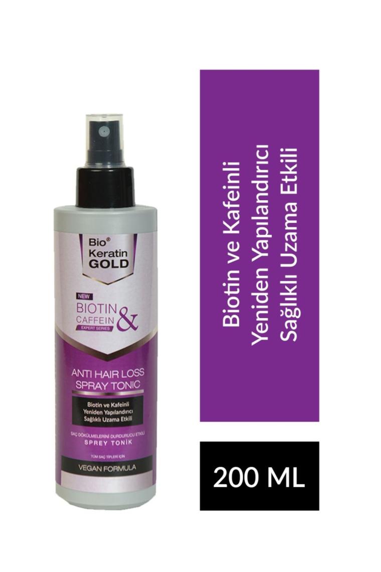 Biotin & Kafein Dökülme Karşıtı Saç Tonik Hızlı Uzamaya Yardımcı 200 ml
