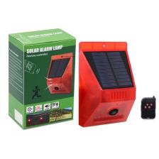 Upway Güneş Enerjili Solar Sesli Alarm Sistemi 129 Db Sesli Pır Hareket Sensörlü Kumandalı