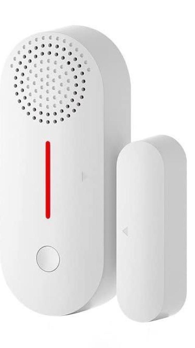 Akıllı Kablosuz Kapı Pencere Alarmı, WiFi, Mobil Bildirim, Uzaktan Takip, 2 Yıl Garantili, Google Asistan ve Tuya Desteği