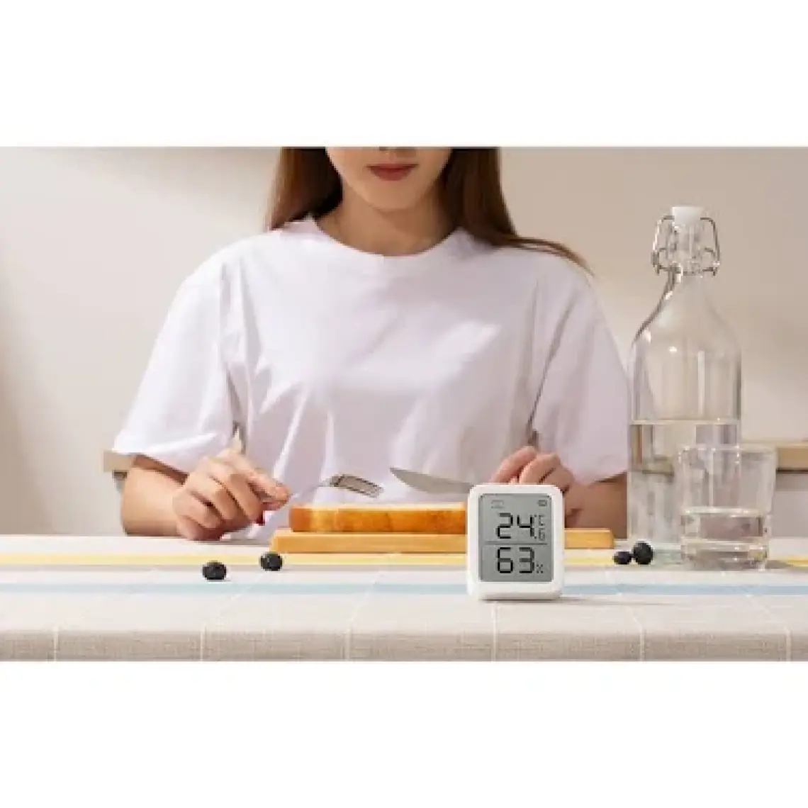 Switchbot Meter Plus, Thermometer, Termometre, Sıcaklı ve Nem Ölçer, Kablosuz, Uzun Batarya 1 Yıl+