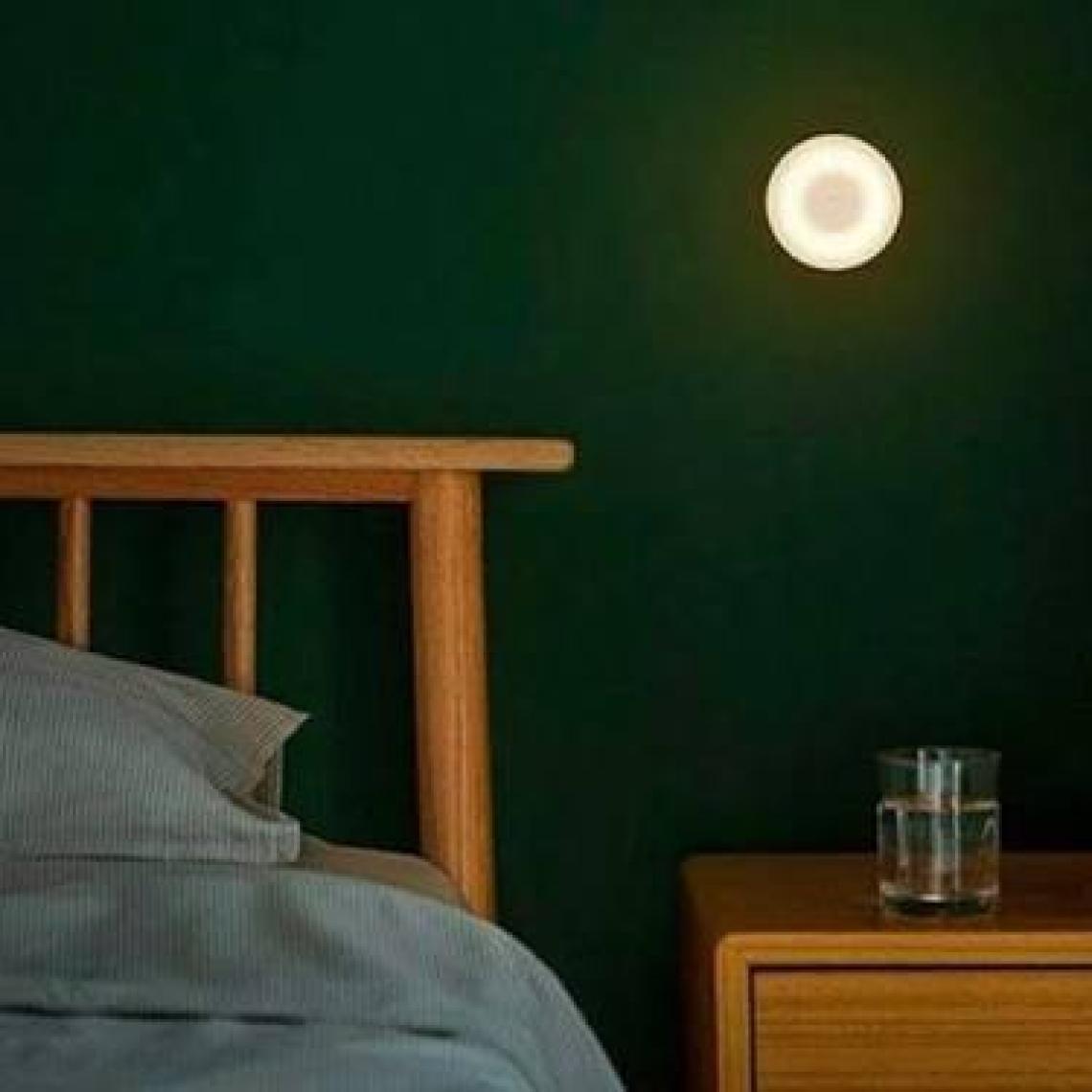 Xiaomi Mijia Akıllı Ev Hareket Sensörlü Gece Lambası - 2'li Set, Fotoselli, 360° Aydınlatma, 120° Algılama Açısı, Sıcak Sarı ve Beyaz Işık, Google Asistan ile Uyumlu