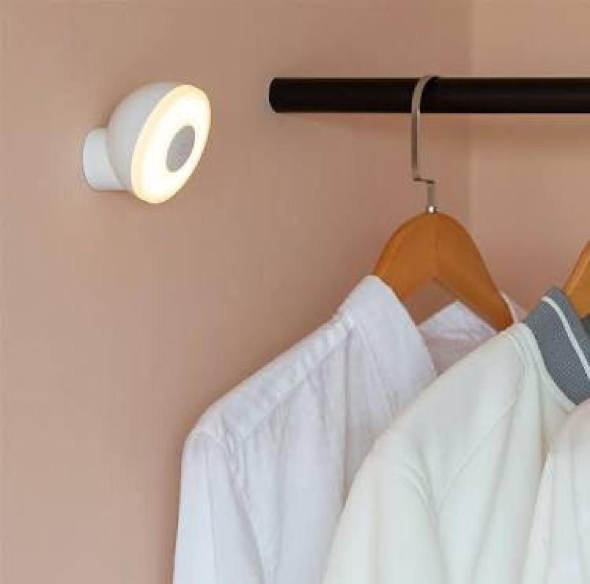 Xiaomi Mijia Akıllı Ev Hareket Sensörlü Gece Lambası - 2'li Set, Fotoselli, 360° Aydınlatma, 120° Algılama Açısı, Sıcak Sarı ve Beyaz Işık, Google Asistan ile Uyumlu
