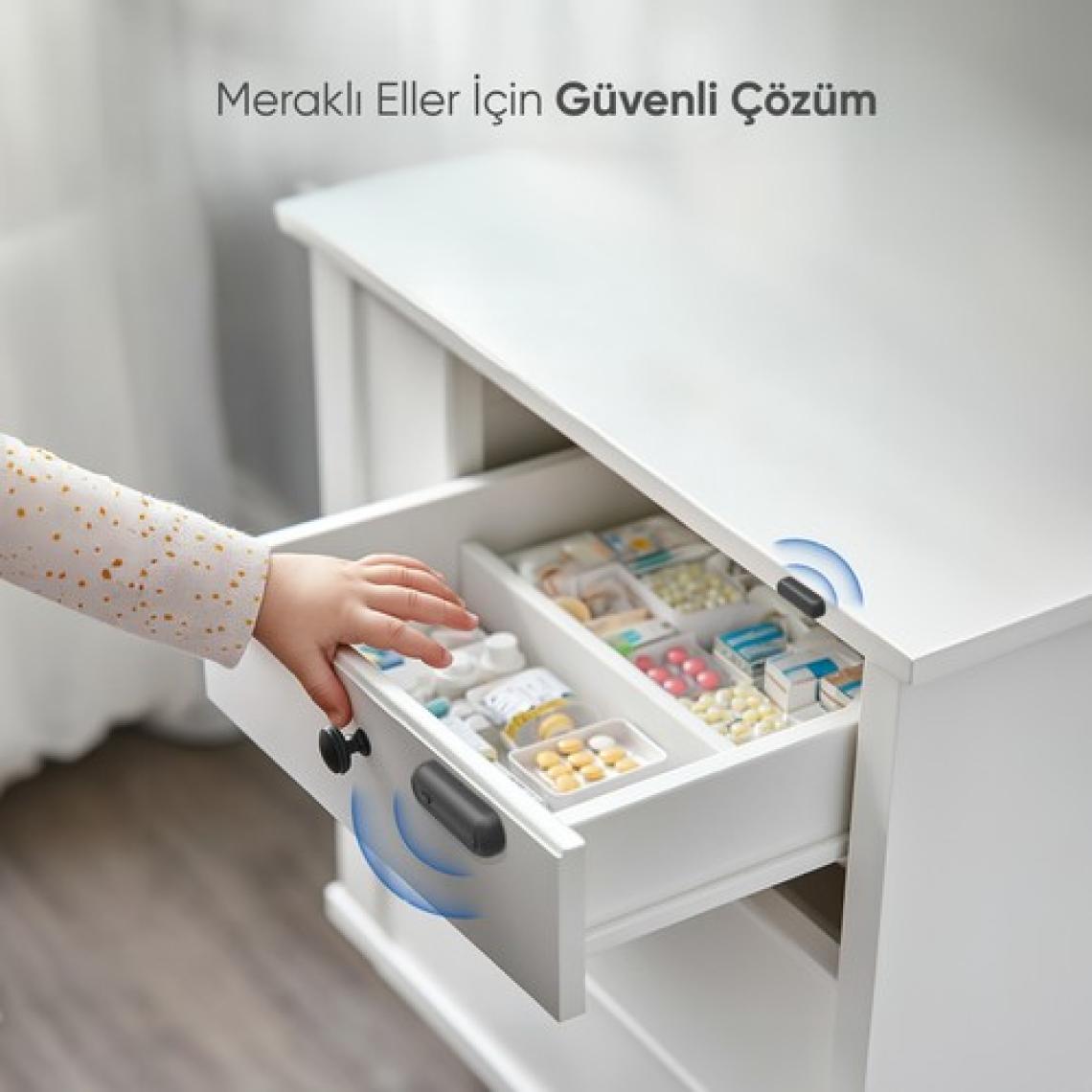 Akıllı Kapı ve Pencere Alarmı Wi-Fi Kontrollü ve Yüksek Alarm Sesi