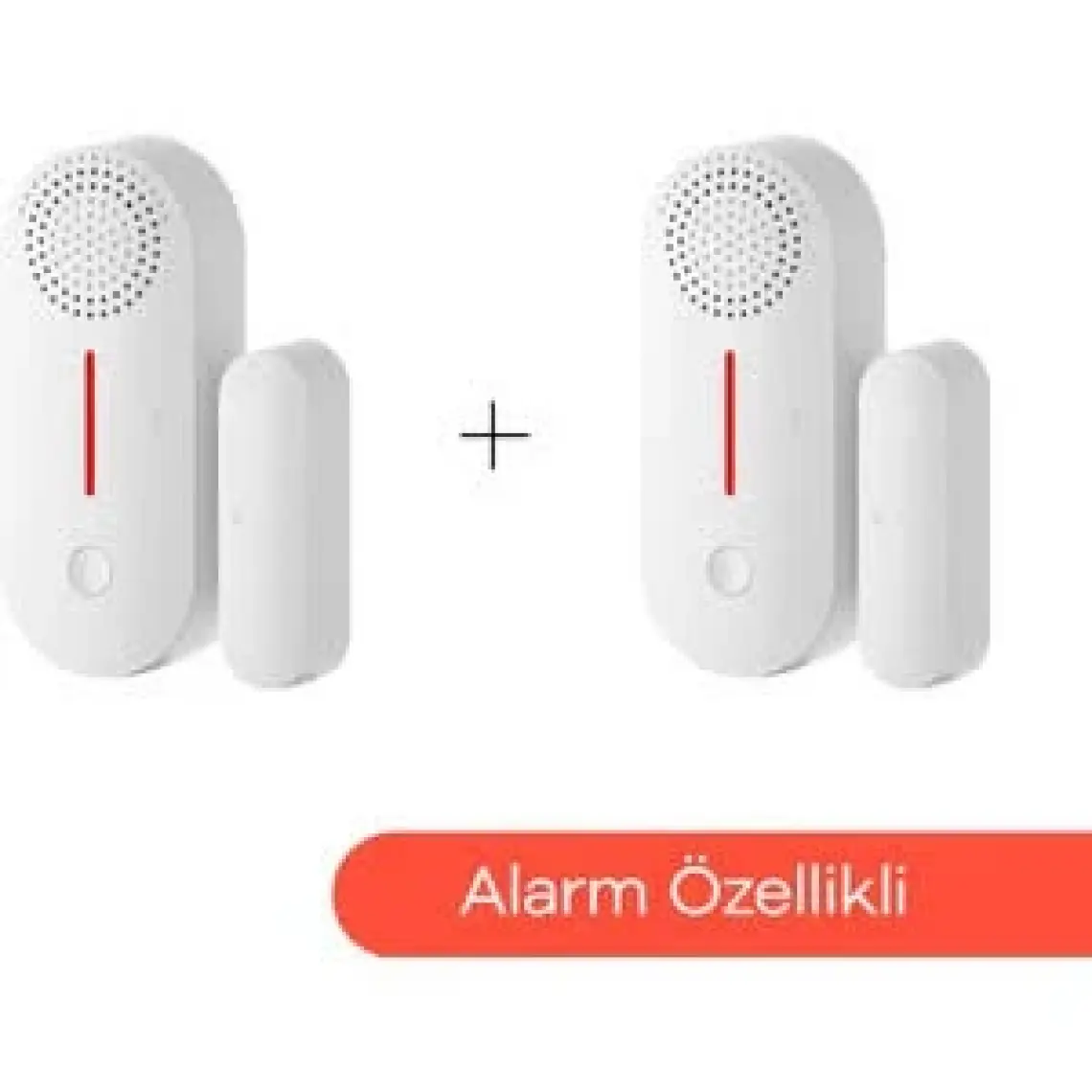 Akıllı Kablosuz Kapı Pencere Alarmı 2'li Set, Mobil Bildirim, WiFi Uzaktan Takip, 2 Yıl Garantili, Google Asistan ve Tuya Destekli