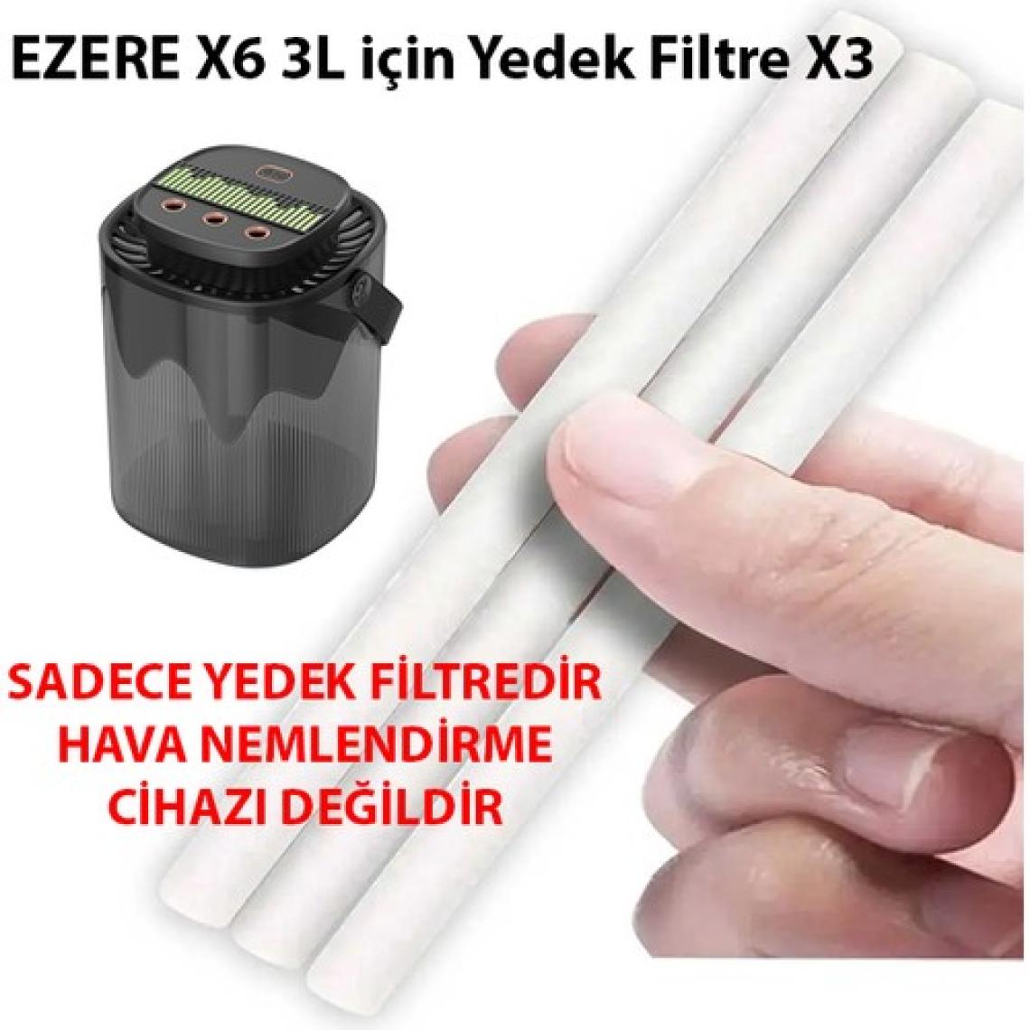 Ezere X6 3l Için Yedek Filtre X3