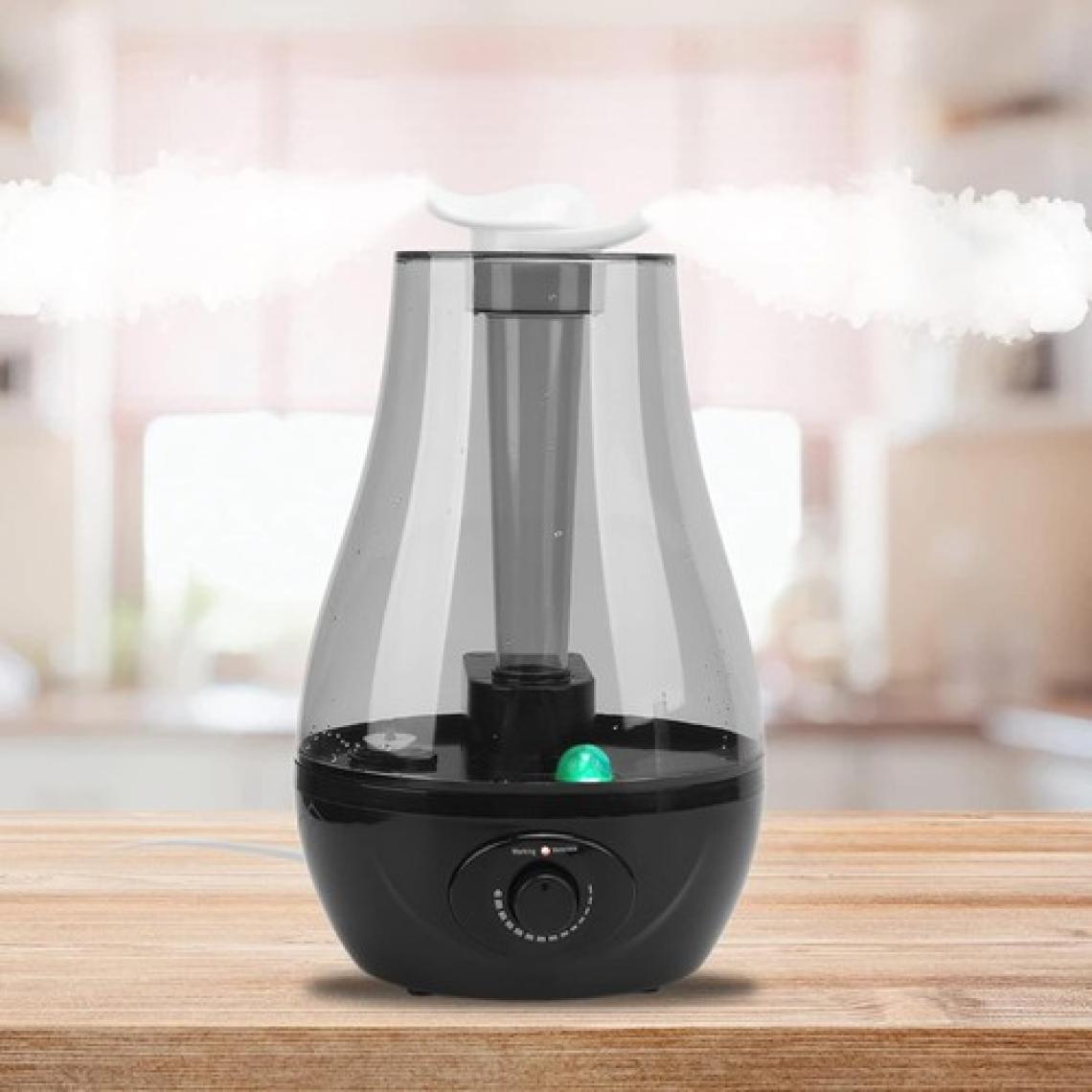 Robeve 2.4 Litre Ultrasonik Buhar Makinesi Hava Nemlendirme Cihazı Ayarlanabilir Sprey Çıkışı Aroma Difüzör