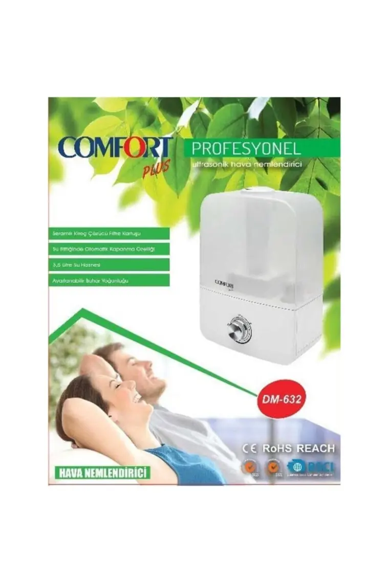 Comfort Plus DM-632 Bebbe Ultrasonik Hava Nemlendirici