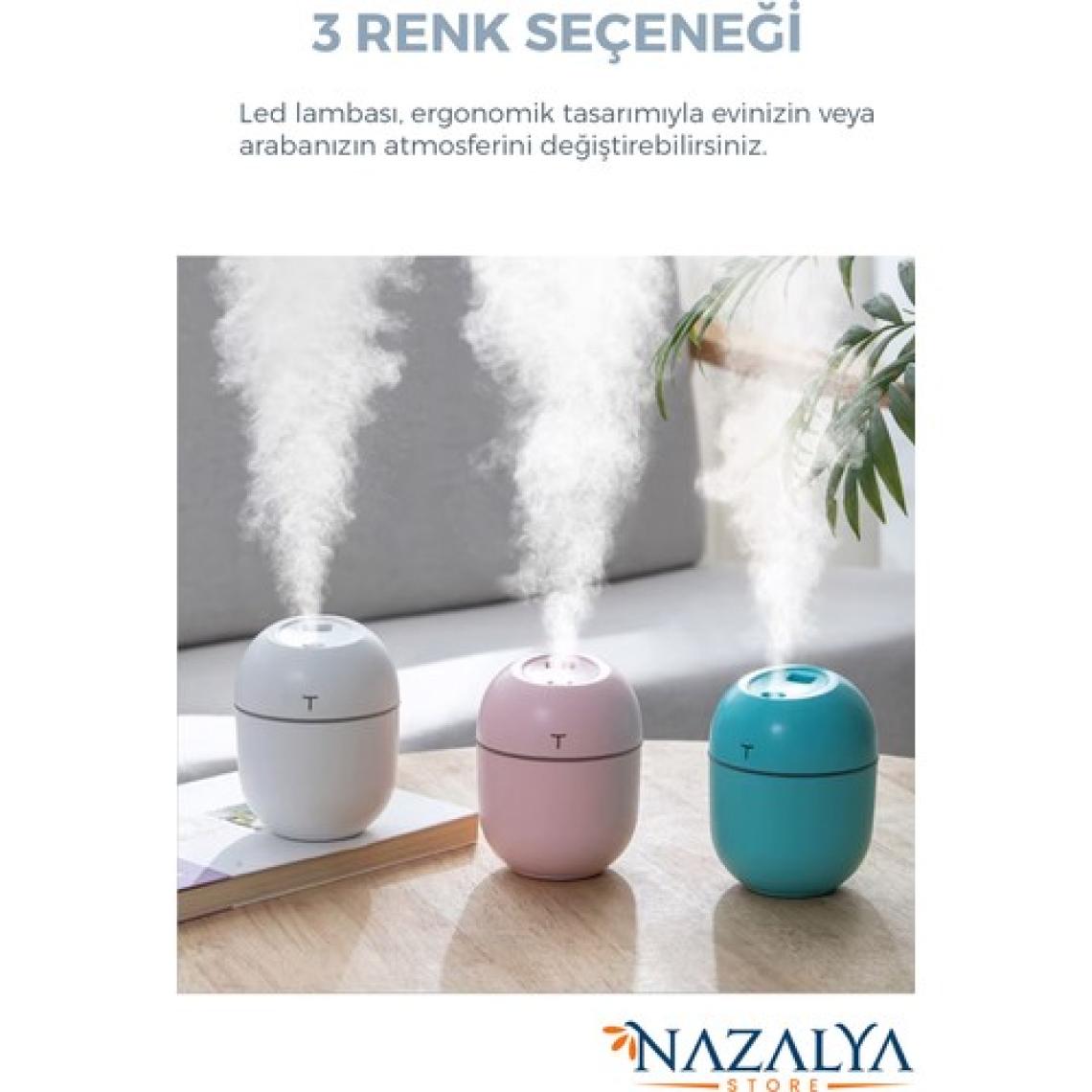 Nazalya 220 ml Oda Hava Nemlendirici Difüzör Oda Hava Nemlendiricisi