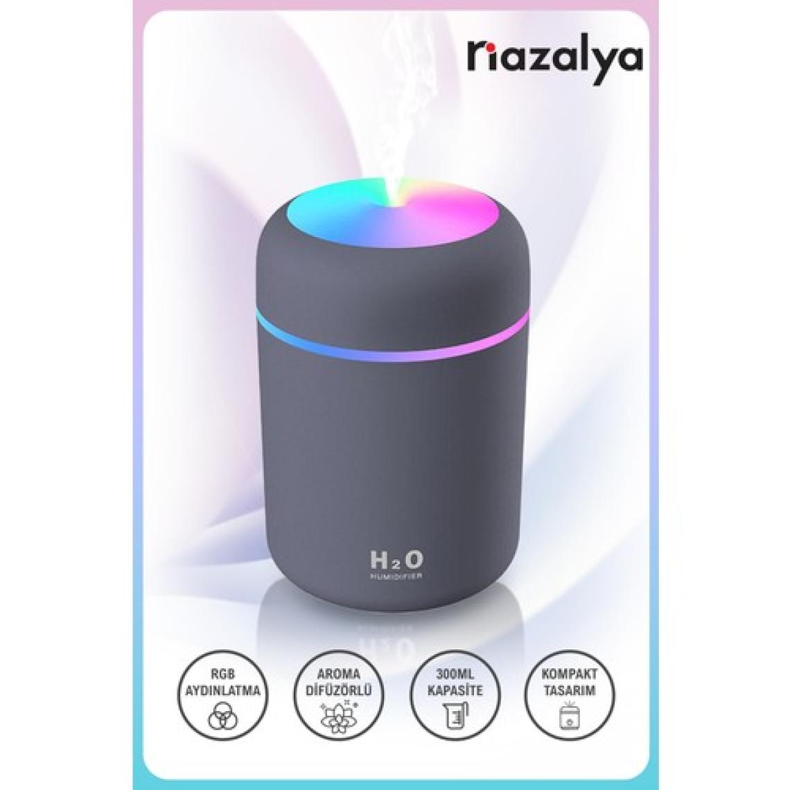Nazalya H2O 300 ml Ulrasonik Hava Nemlendirici ve Aroma Difüzörü