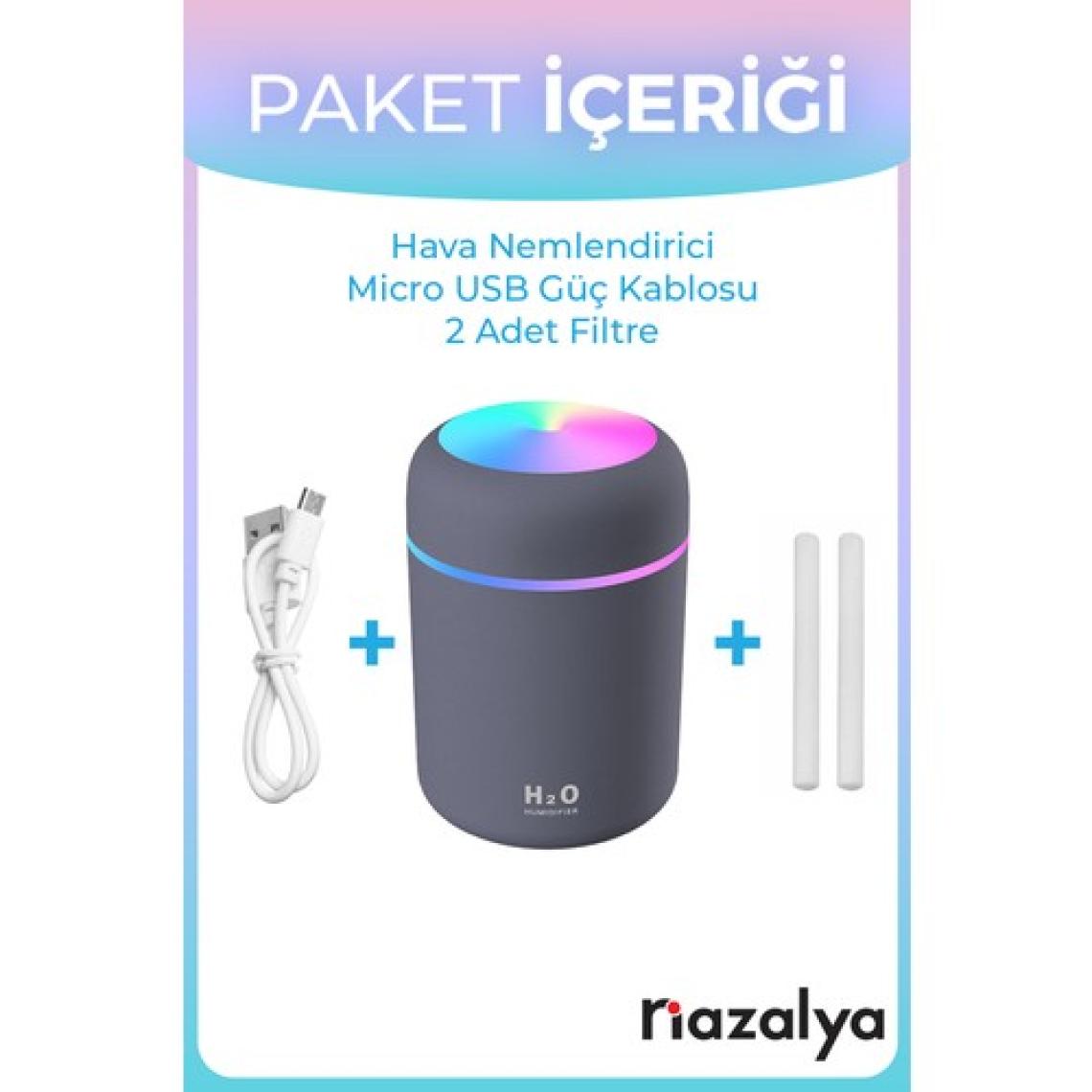 Nazalya H2O 300 ml Ulrasonik Hava Nemlendirici ve Aroma Difüzörü