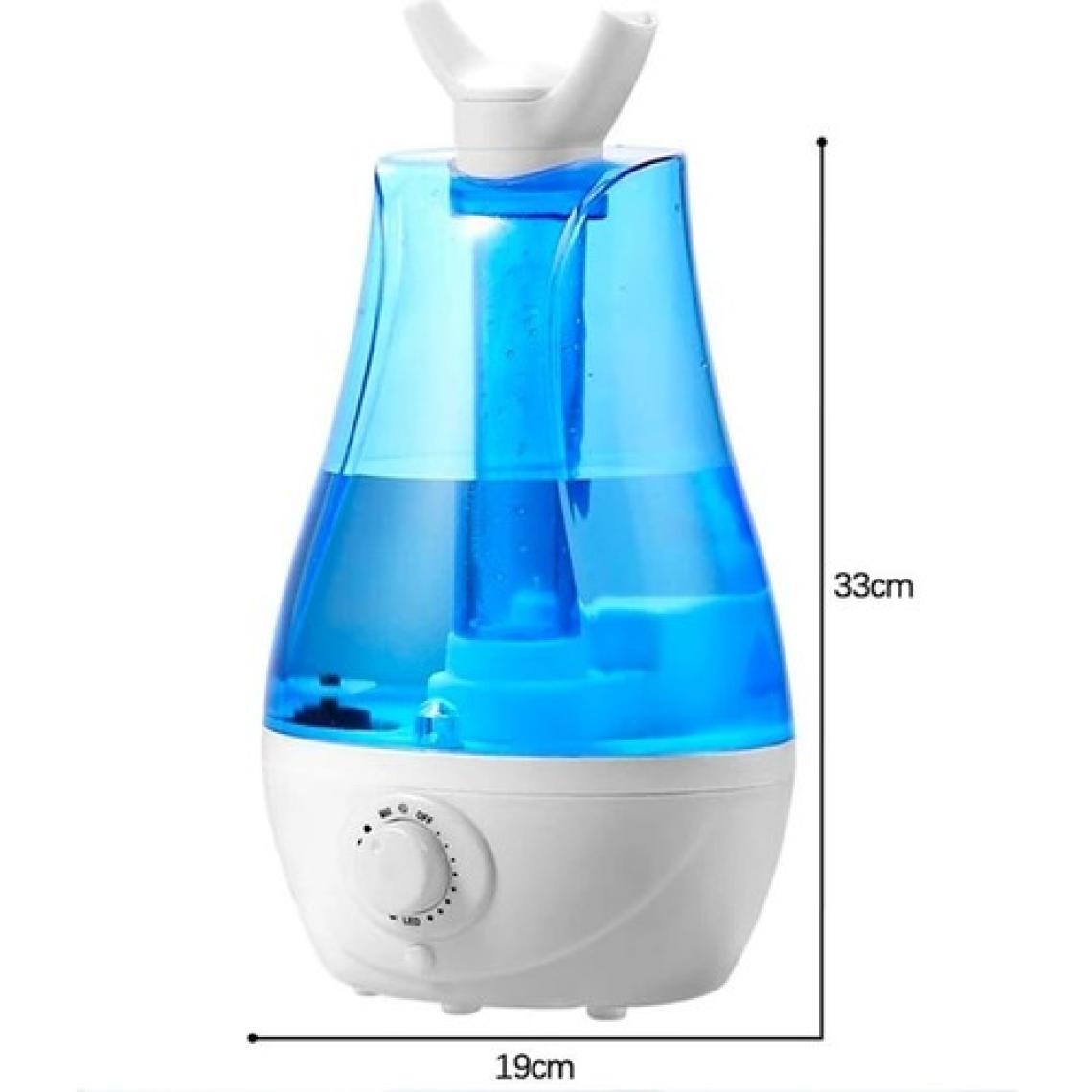 Enraco Çift Sprey Ultrasonik Hava Nemlendirici Buhar Makinesi 3.5L