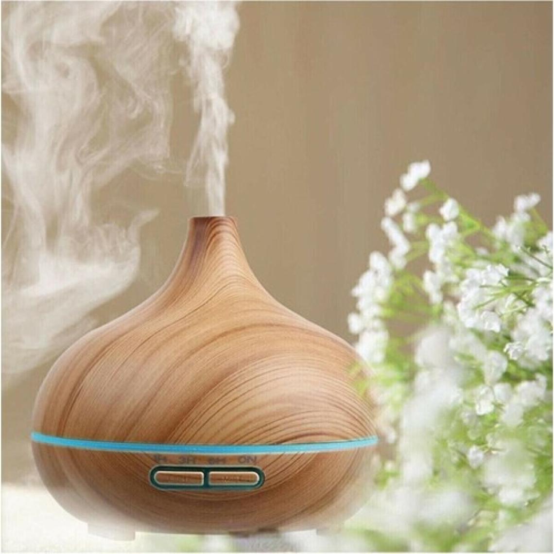 Aroma Difüzör Gece Işığı 7 LED Nemlendirici Kumandalı Buhar Makinesi 550ML