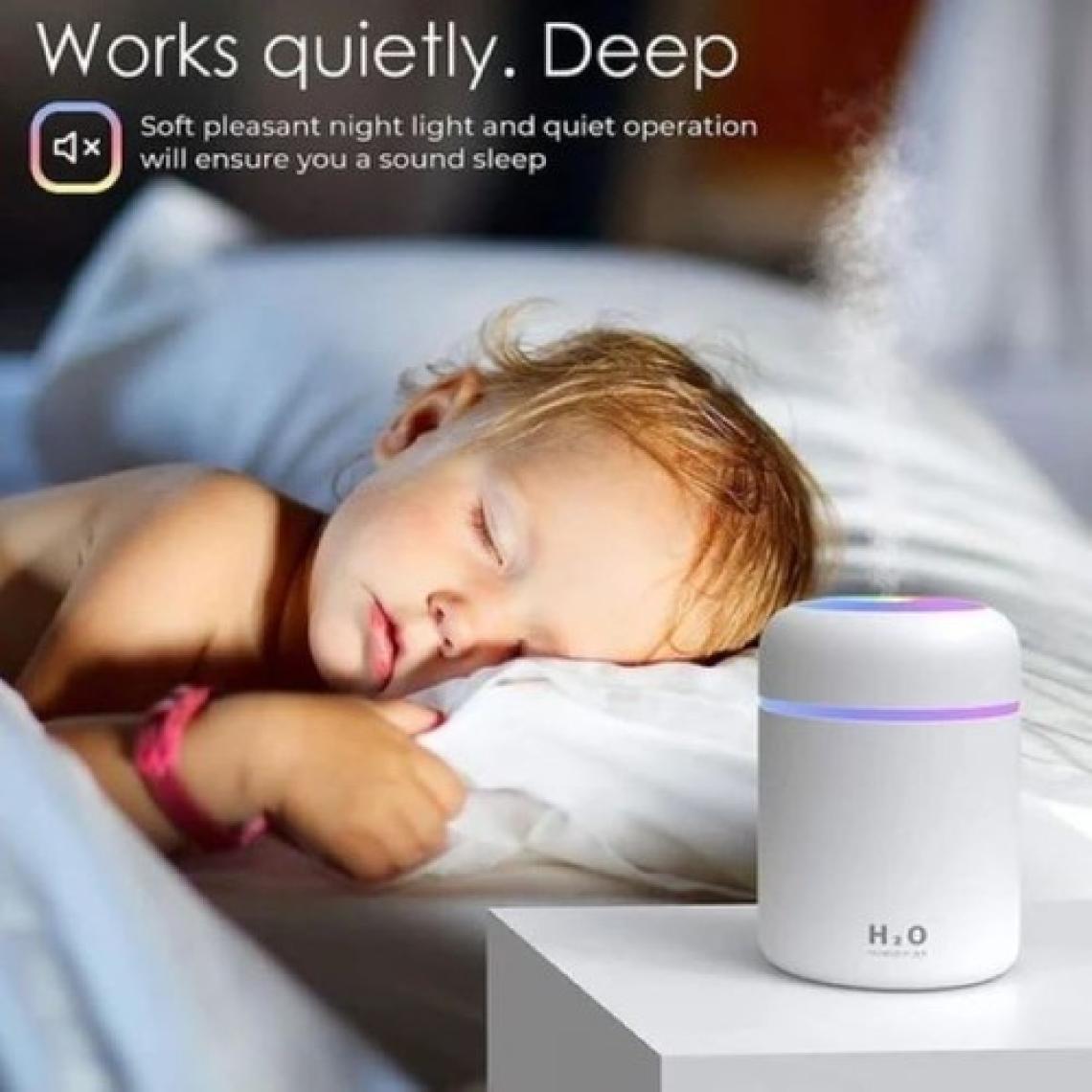 Humidifier Hava Nemlendirici Buhar Makinesi ile Ferah ve Renkli Bir Atmosfer
