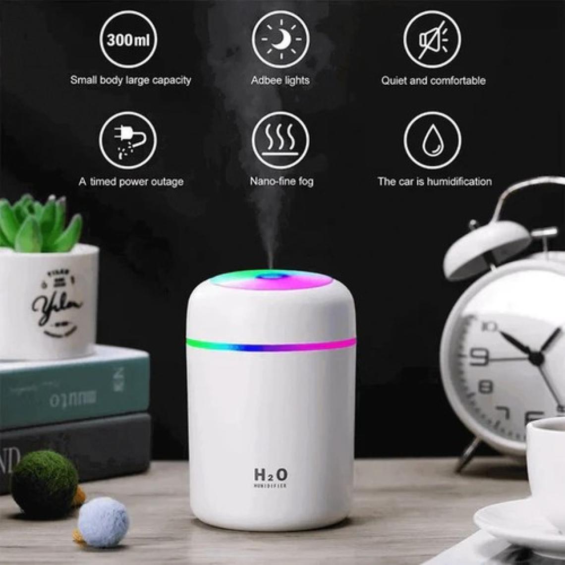 Humidifier Hava Nemlendirici Buhar Makinesi ile Ferah ve Renkli Bir Atmosfer