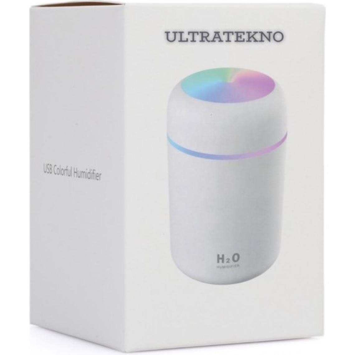 Ultratekno H2o Humidifier Hava-Oda- Araç Nemlendirici Led Işıklı Buhar Makinesi