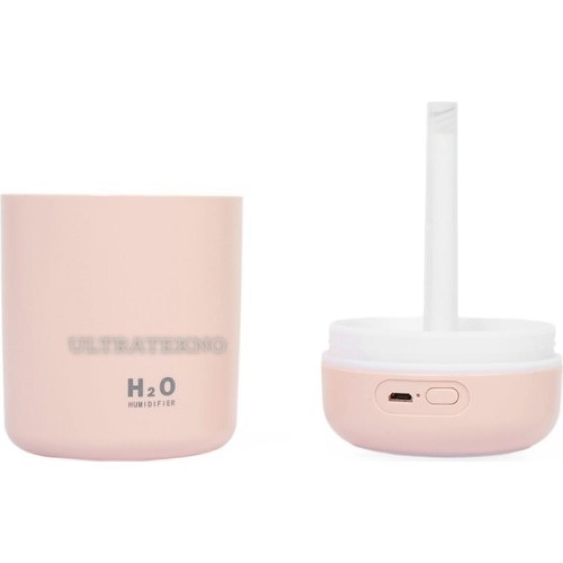 Ultratekno H2o Humidifier Hava-Oda- Araç Nemlendirici Led Işıklı Buhar Makinesi