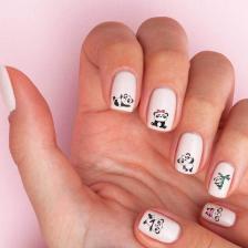 Panda Tırnak Dövmesi,tırnak Tattoo,nail Art ,tırnak Sticker