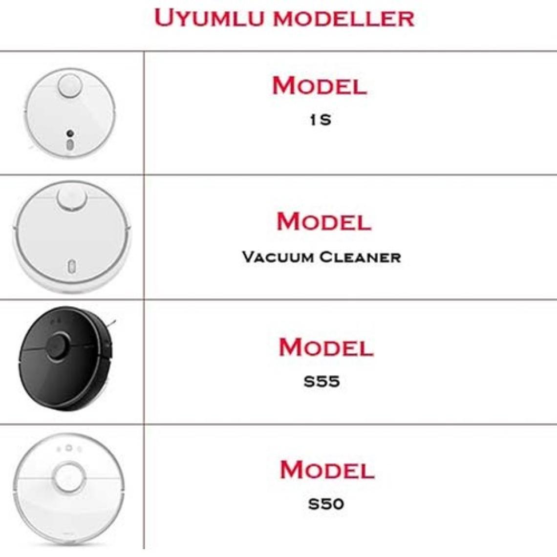 Xiaomi Mi Robot Vacuum Cleaner SDJQR02RR Uyumlu 2li Hepa Filtre