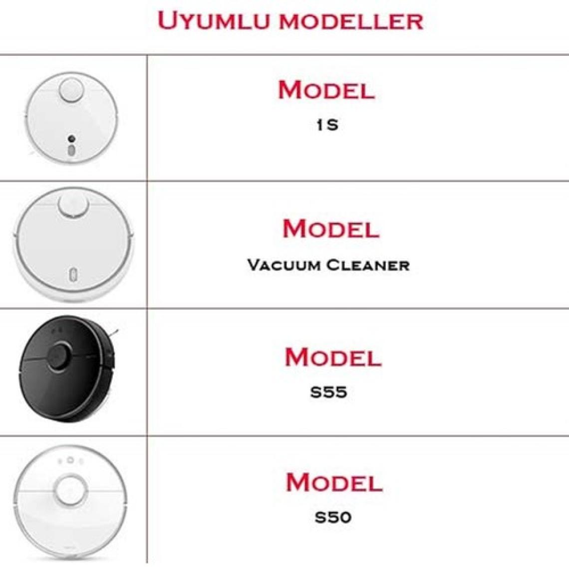 Xiaomi Mi Robot Vacuum Cleaner SDJQR02RR Uyumlu 2li Hepa Filtre