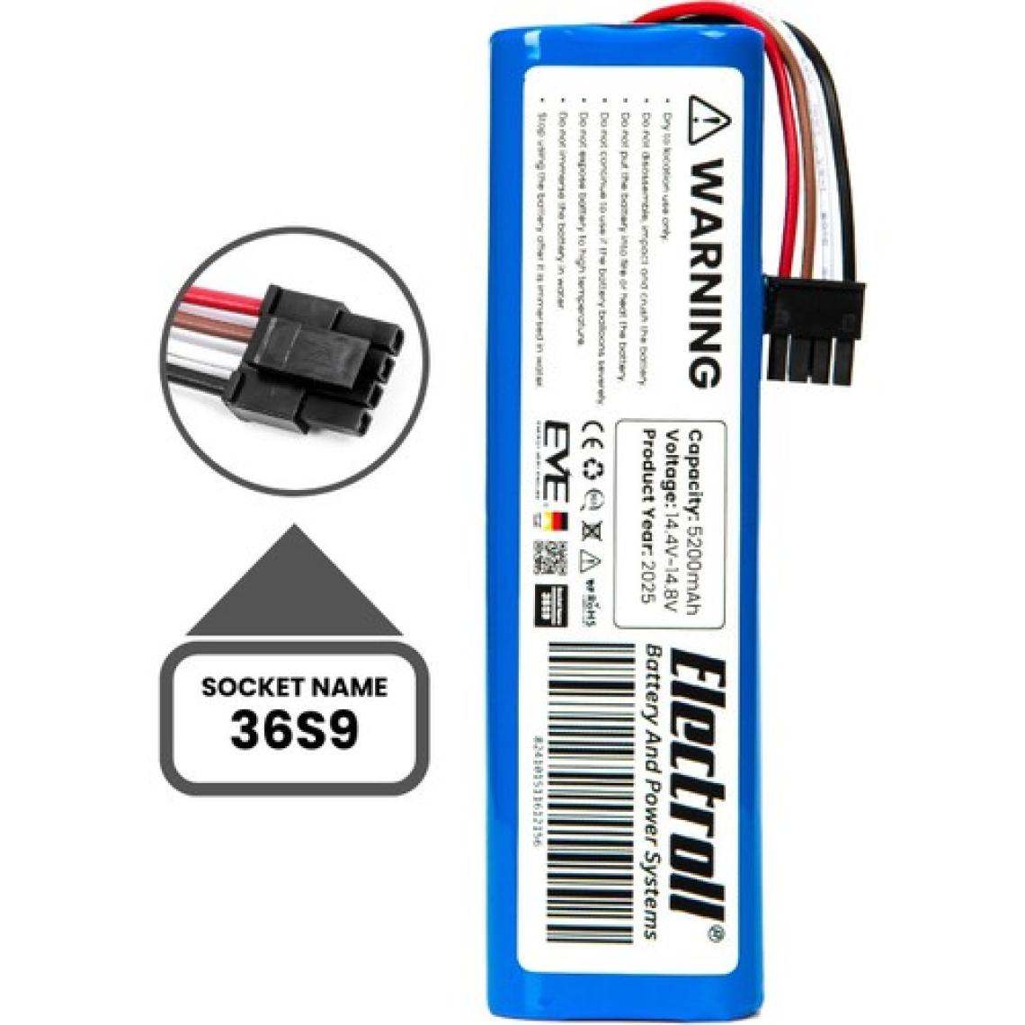 Electroll Anker Eufy Robovac L70 Hybrid Batarya (Orjinal Kapasite) 5.200MAH Pil Robot Süpürge Batarya Değişimi