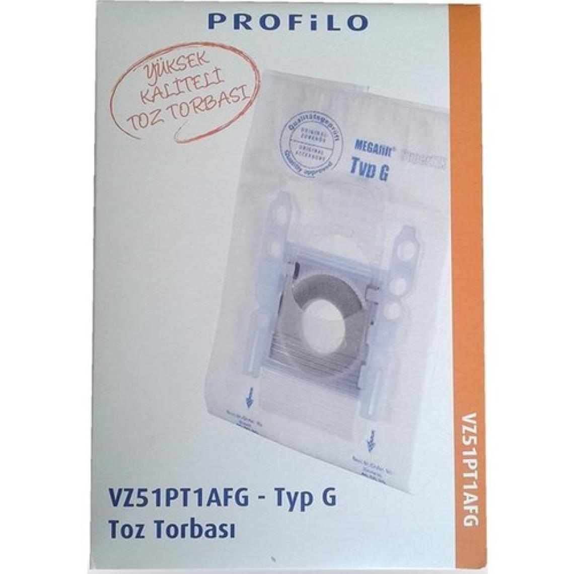 Profilo Vs4Pt Vs5Pt Vs6Pt Süpürge Toz Torbası
